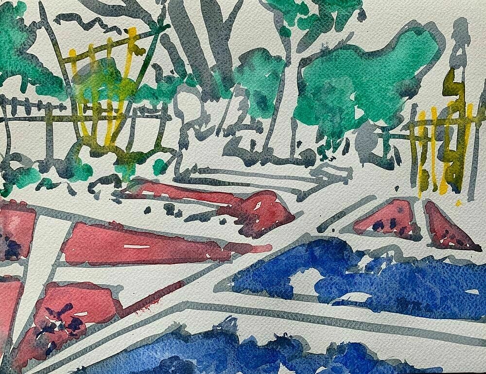 jim belisle - Experiments in Watercolour - Oct 2020
