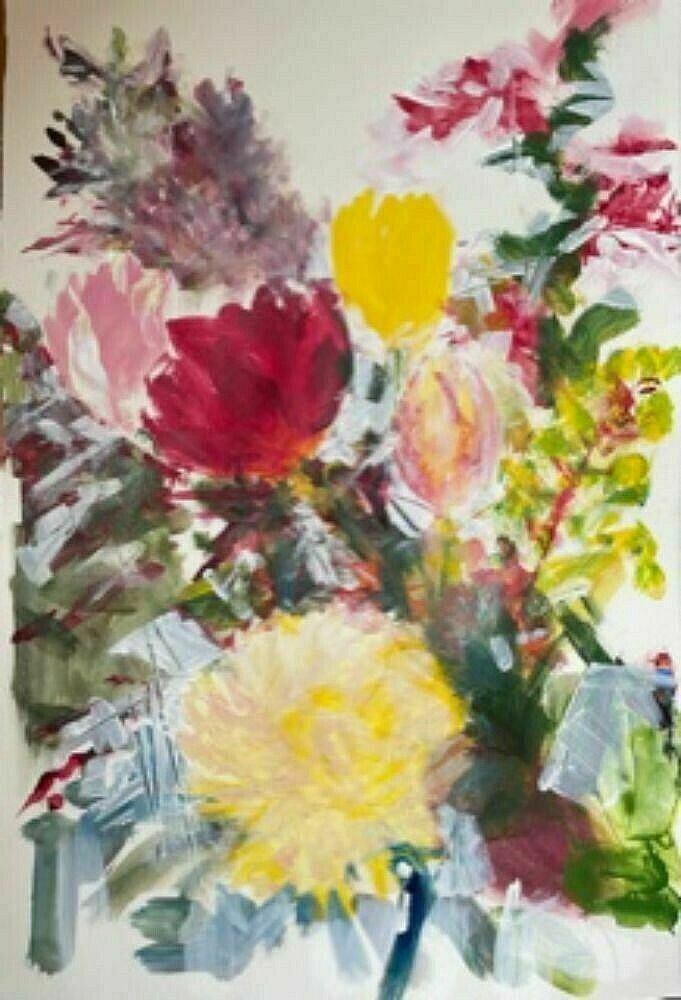 alison vickery - Floribunda 2 - Colour and Gesture - April 2021