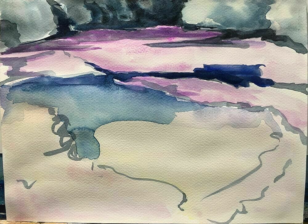 annabel kapp - Experiments in Watercolour - Oct 2020