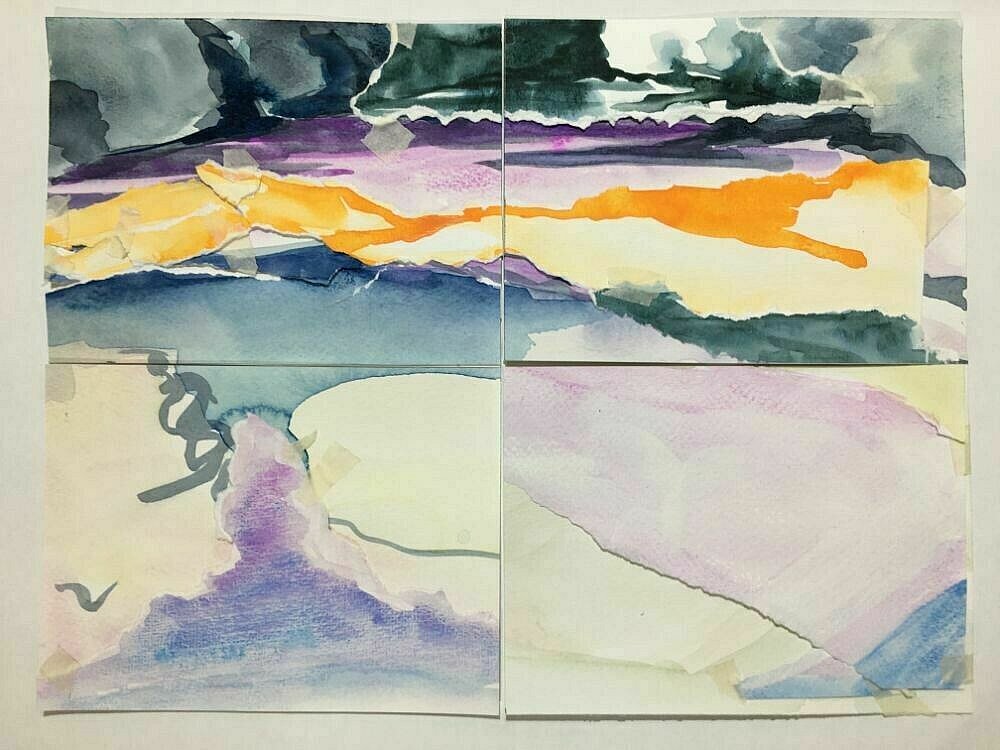 annabel kapp - Experiments in Watercolour - Oct 2020