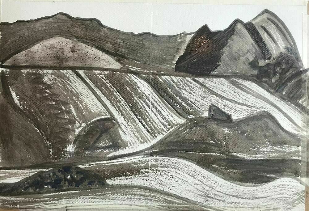 catherine povey - Experiments in Watercolour - Oct 2020