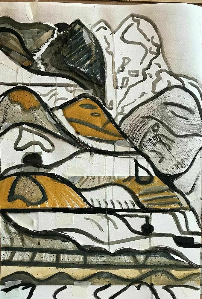 catherine povey - Experiments in Watercolour - Oct 2020