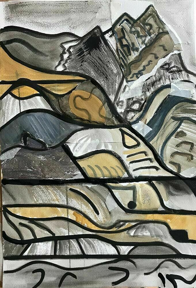 catherine povey - Experiments in Watercolour - Oct 2020