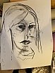 clare blatchford hanna - Drawing & Painting the Head - Self Portraits 2023