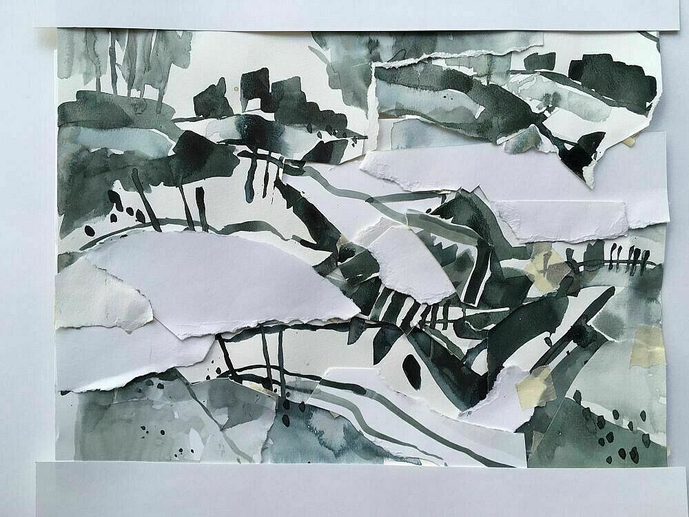 clare nicholson - Experiments in Watercolour - Oct 2020