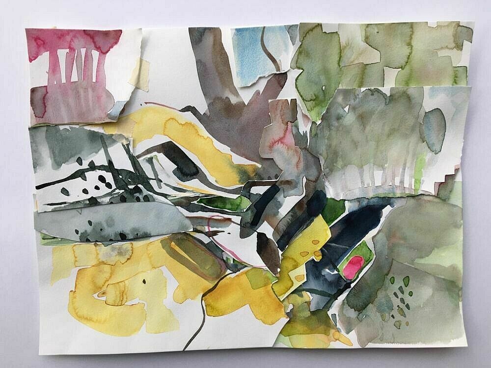 clare nicholson - Experiments in Watercolour - Oct 2020