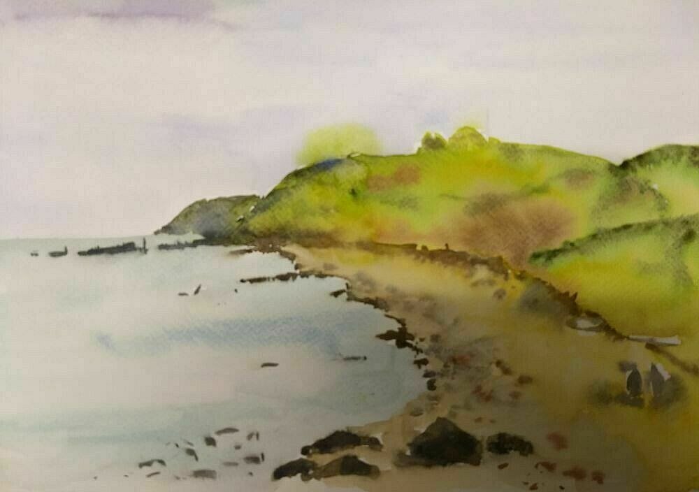 deborah pugh - Experiments in Watercolour - Oct 2020