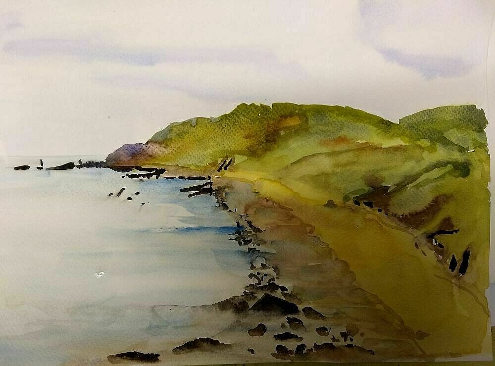 deborah pugh - Experiments in Watercolour - Oct 2020