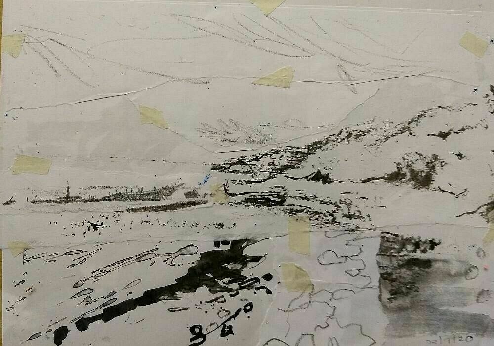 deborah pugh - Experiments in Watercolour - Oct 2020
