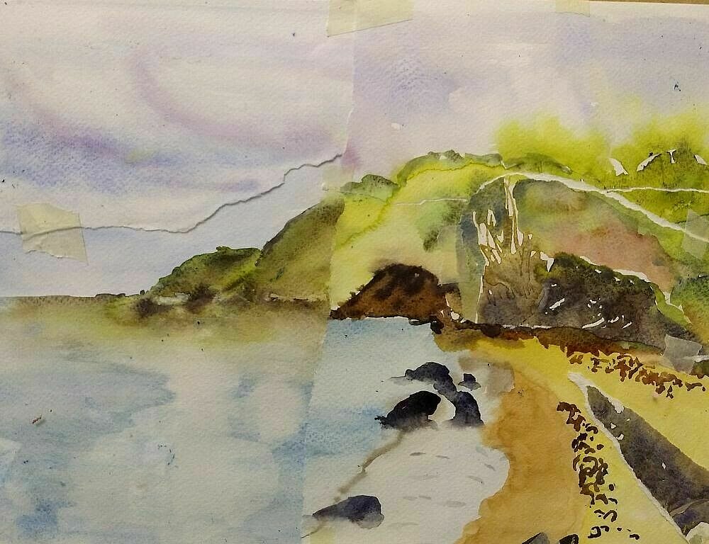 deborah pugh - Experiments in Watercolour - Oct 2020