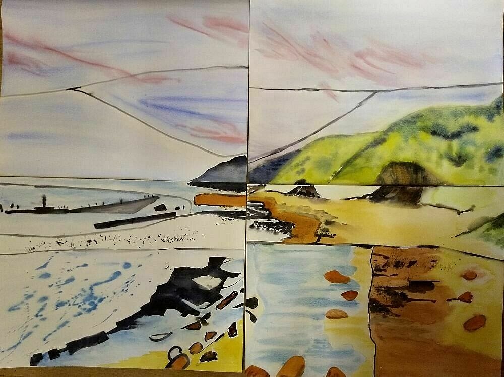deborah pugh - Experiments in Watercolour - Oct 2020