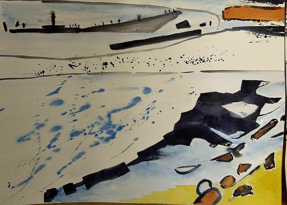deborah pugh - Experiments in Watercolour - Oct 2020