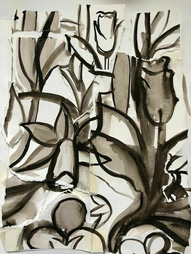 deborah true  - Experiments in Watercolour - Oct 2020