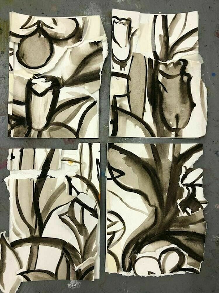 deborah true  - Experiments in Watercolour - Oct 2020