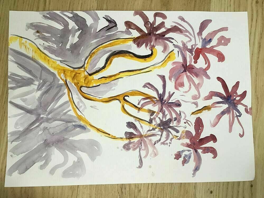 glennis edey - Experiments in Watercolour - Oct 2020