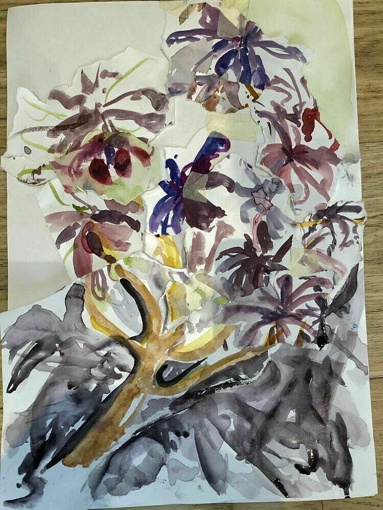glennis edey - Experiments in Watercolour - Oct 2020