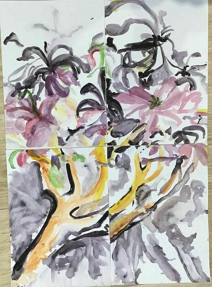 glennis edey - Experiments in Watercolour - Oct 2020
