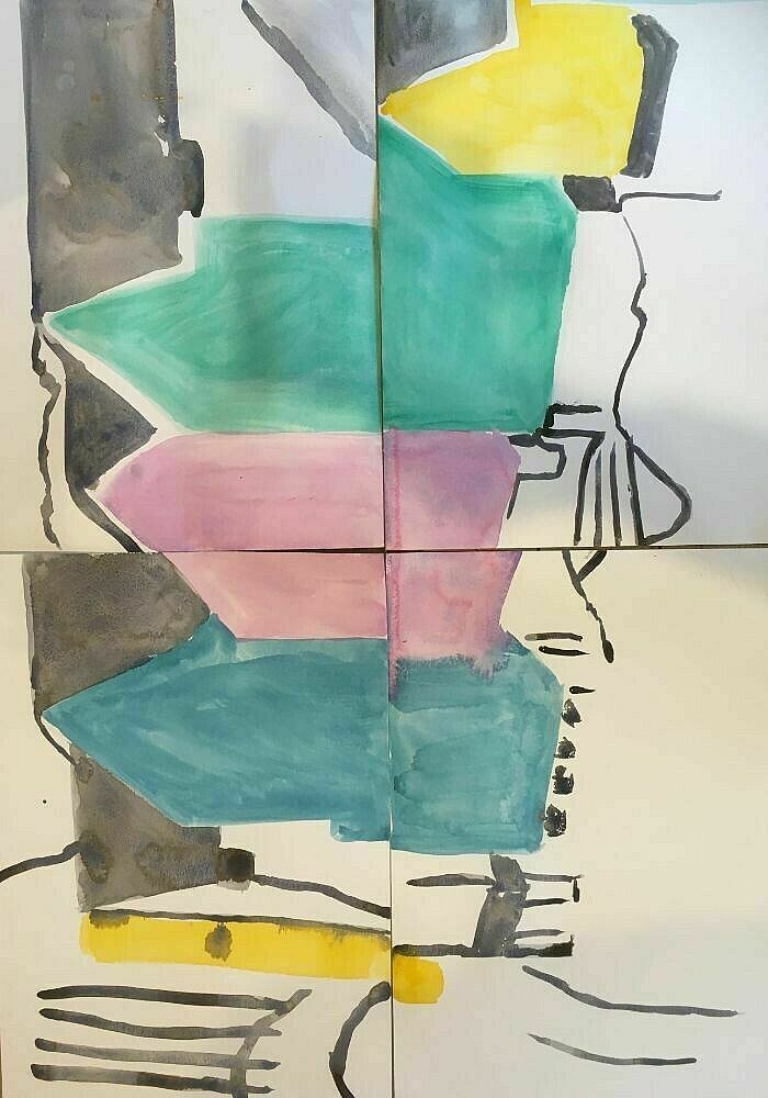jackie mcgahan - Experiments in Watercolour - Oct 2020