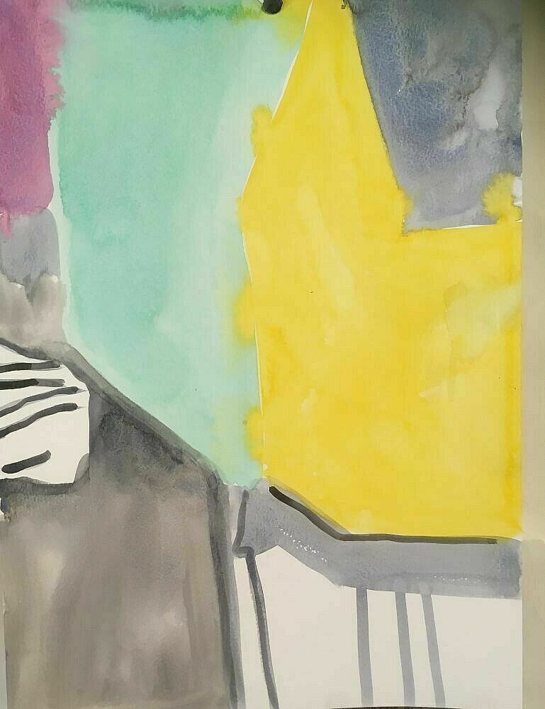 jackie mcgahan - Experiments in Watercolour - Oct 2020