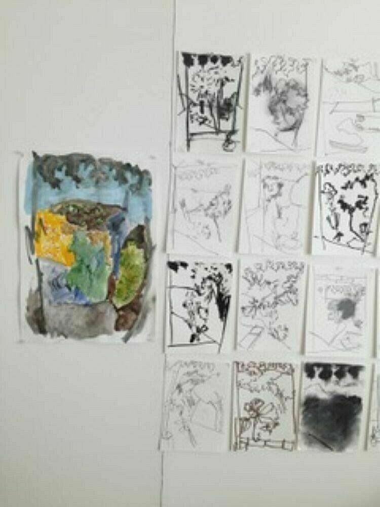 jan hamilton - Experiments in Watercolour - Oct 2020