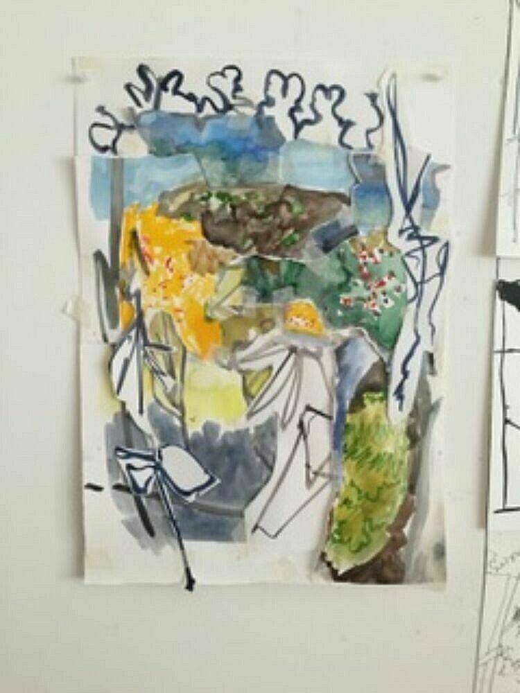 jan hamilton - Experiments in Watercolour - Oct 2020