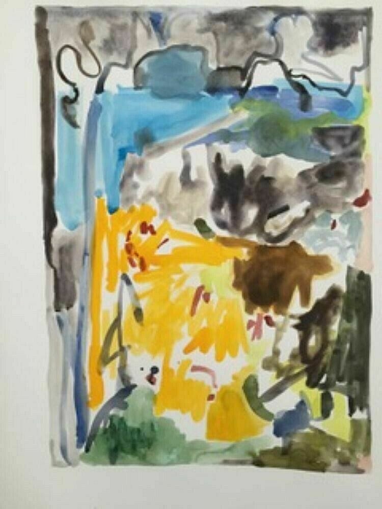 jan hamilton - Experiments in Watercolour - Oct 2020