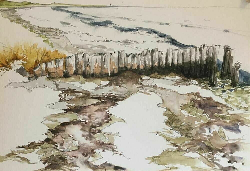 janet harris  - Experiments in Watercolour - Oct 2020