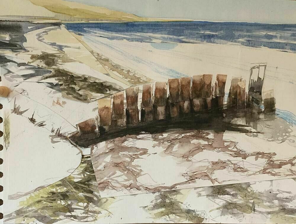 janet harris  - Experiments in Watercolour - Oct 2020
