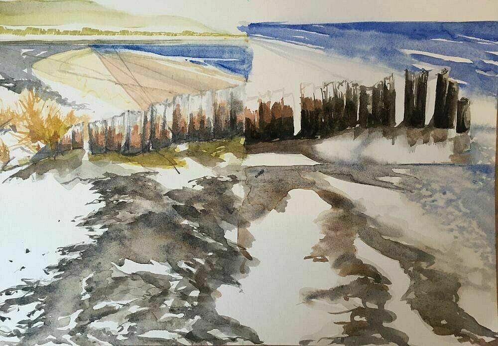 janet harris - Experiments in Watercolour - Oct 2020
