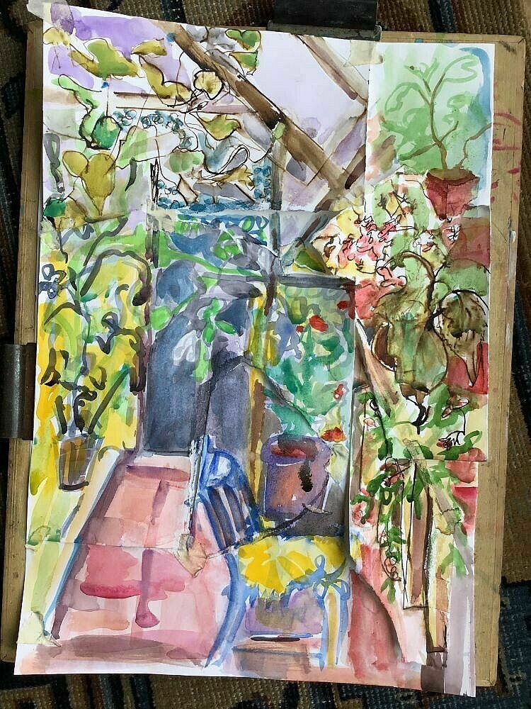 jennifer privett - Experiments in Watercolour - Oct 2020