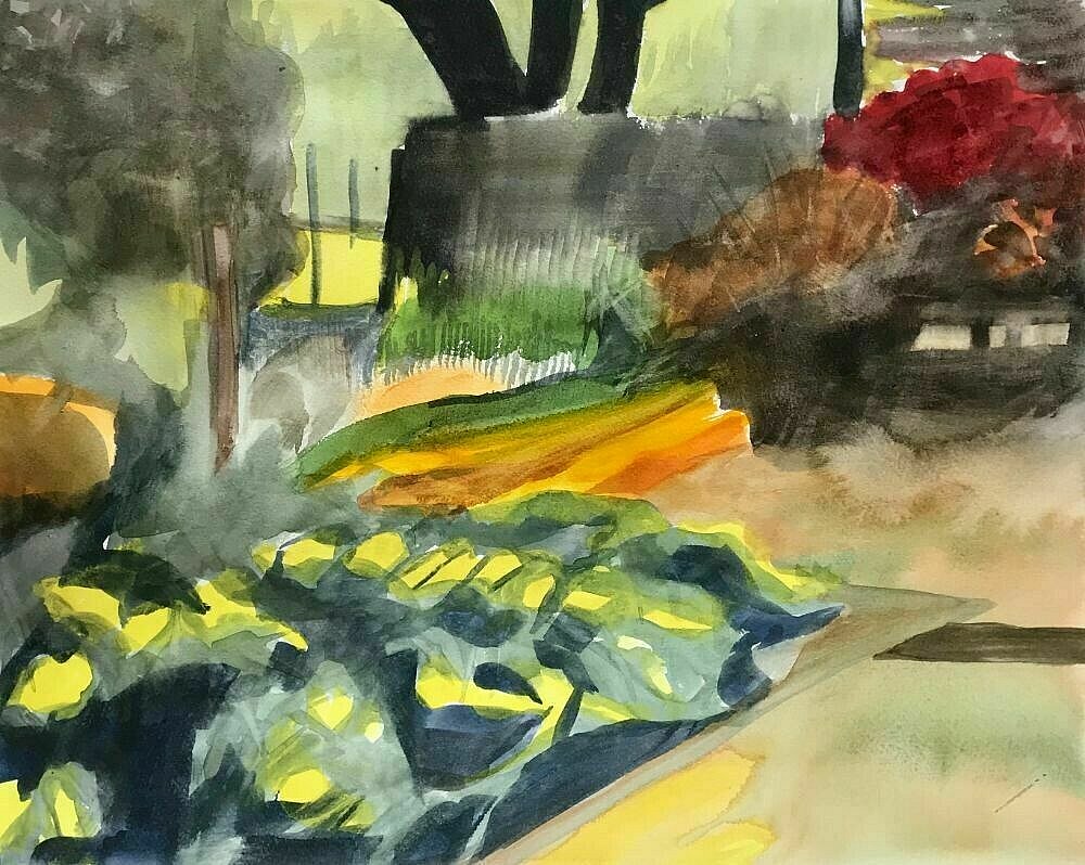 elisabeth hobden - Experiments in Watercolour - Oct 2020