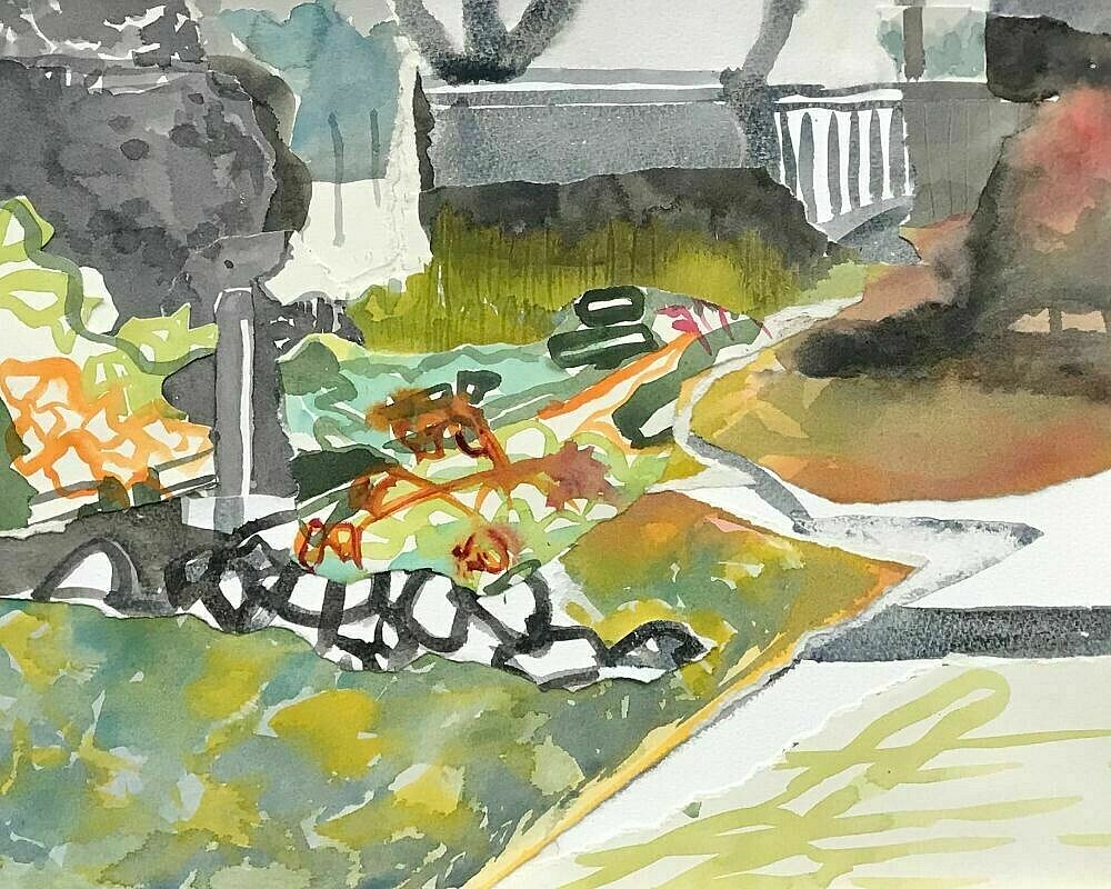 elisabeth hobden - Experiments in Watercolour - Oct 2020