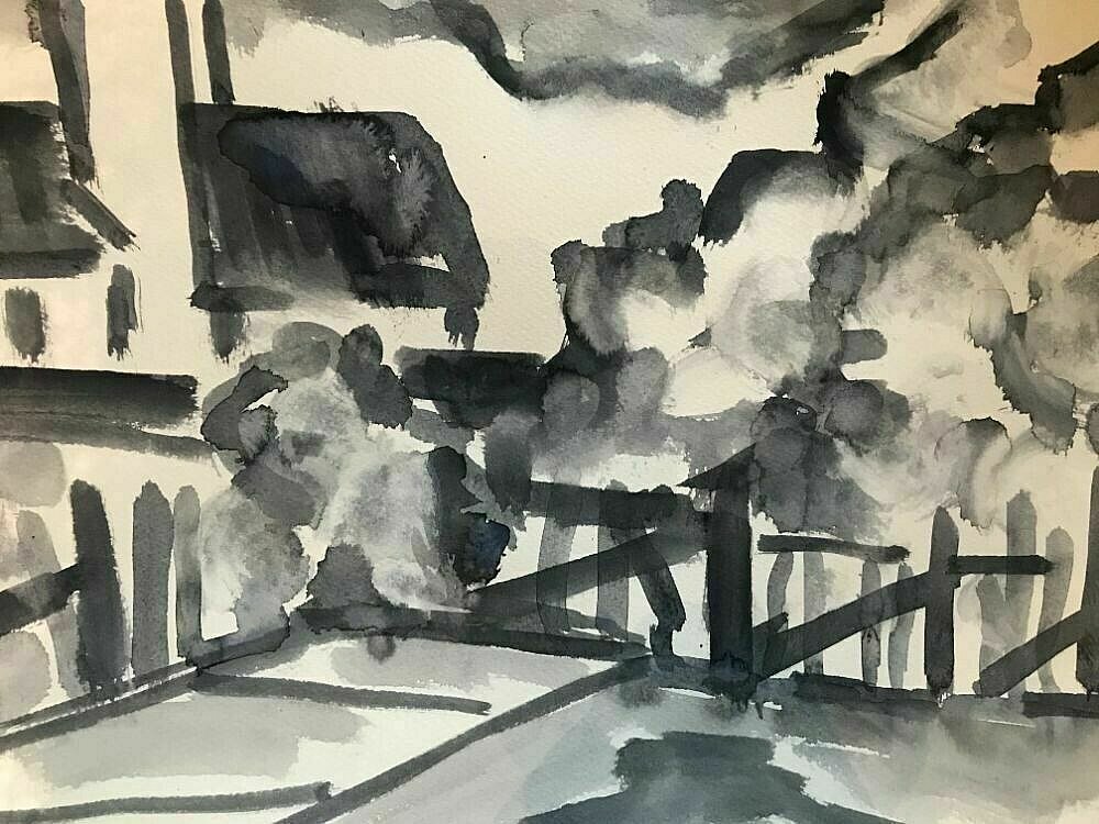 mary fountain - Experiments in Watercolour - Oct 2020