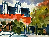 mary fountain - Experiments in Watercolour - Oct 2020