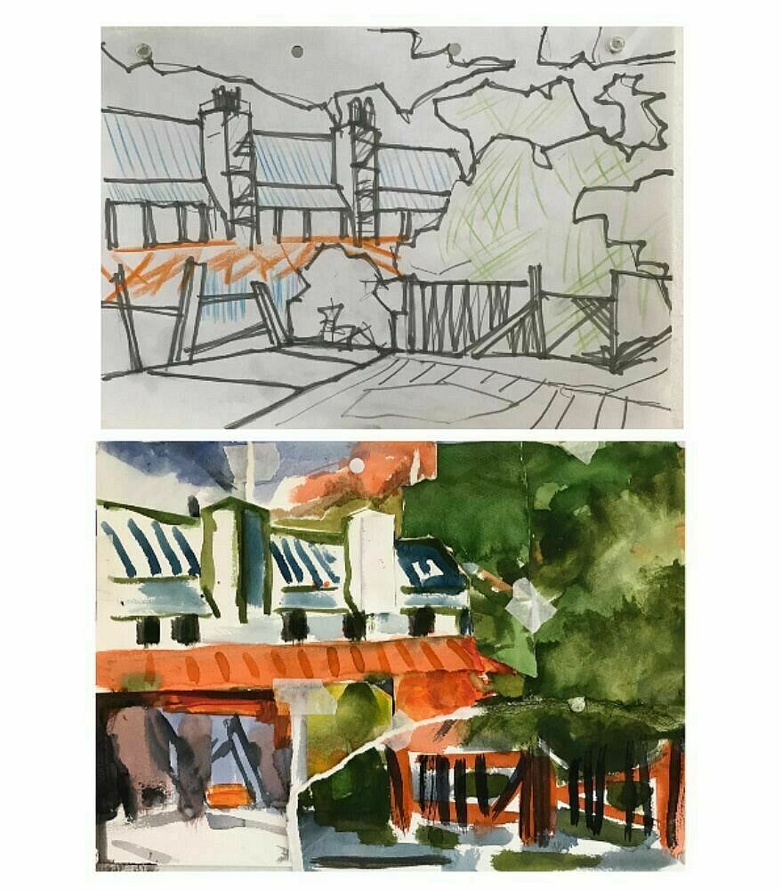 	  

mary fountain - Experiments in Watercolour - Oct 2020