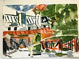 mary fountain - Experiments in Watercolour - Oct 2020