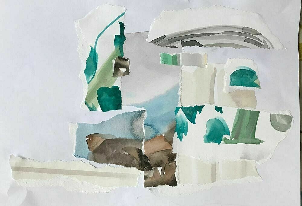 mary low  - Experiments in Watercolour - Oct 2020