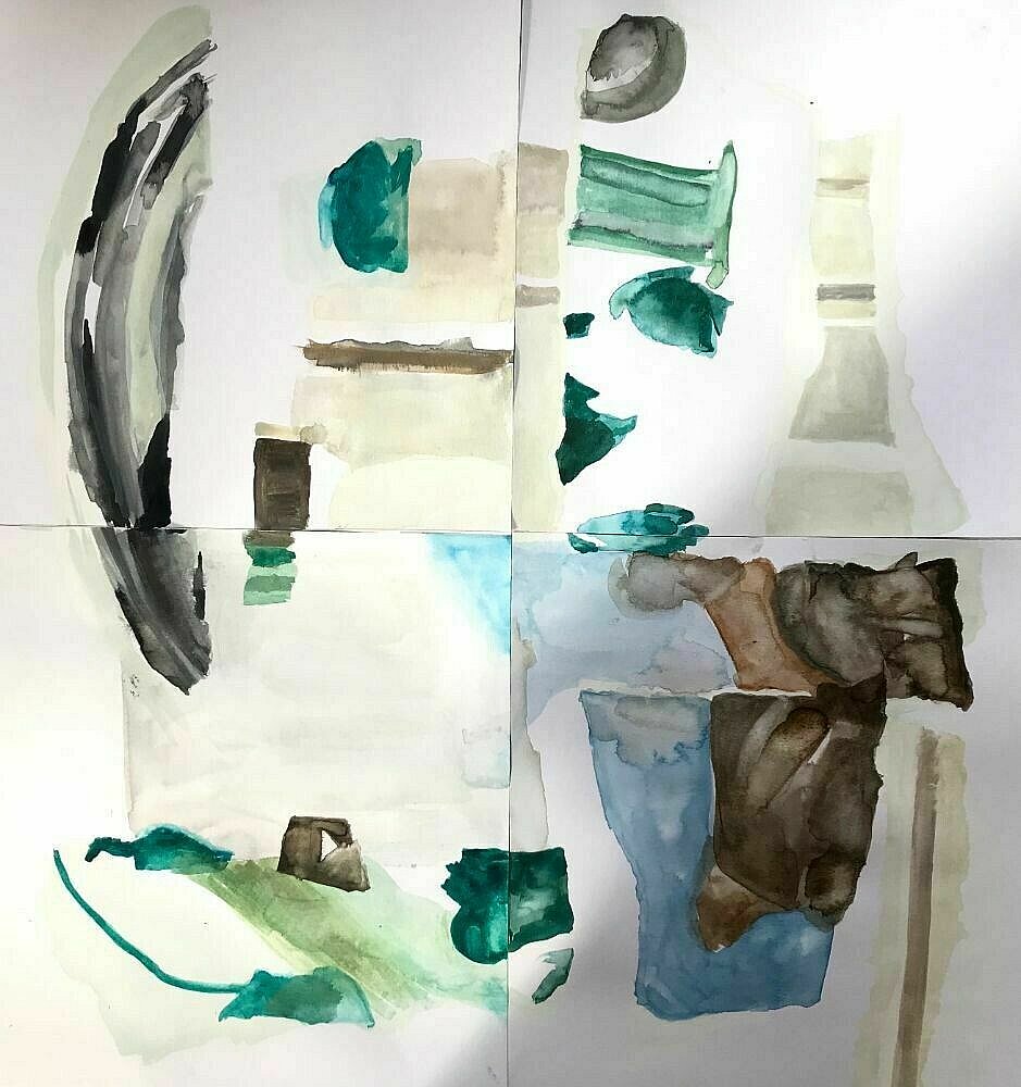 mary low - Experiments in Watercolour - Oct 2020