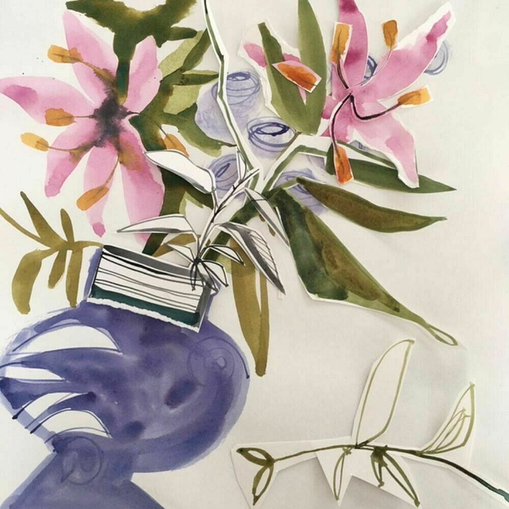 nicola durrant - Experiments in Watercolour - Oct 2020