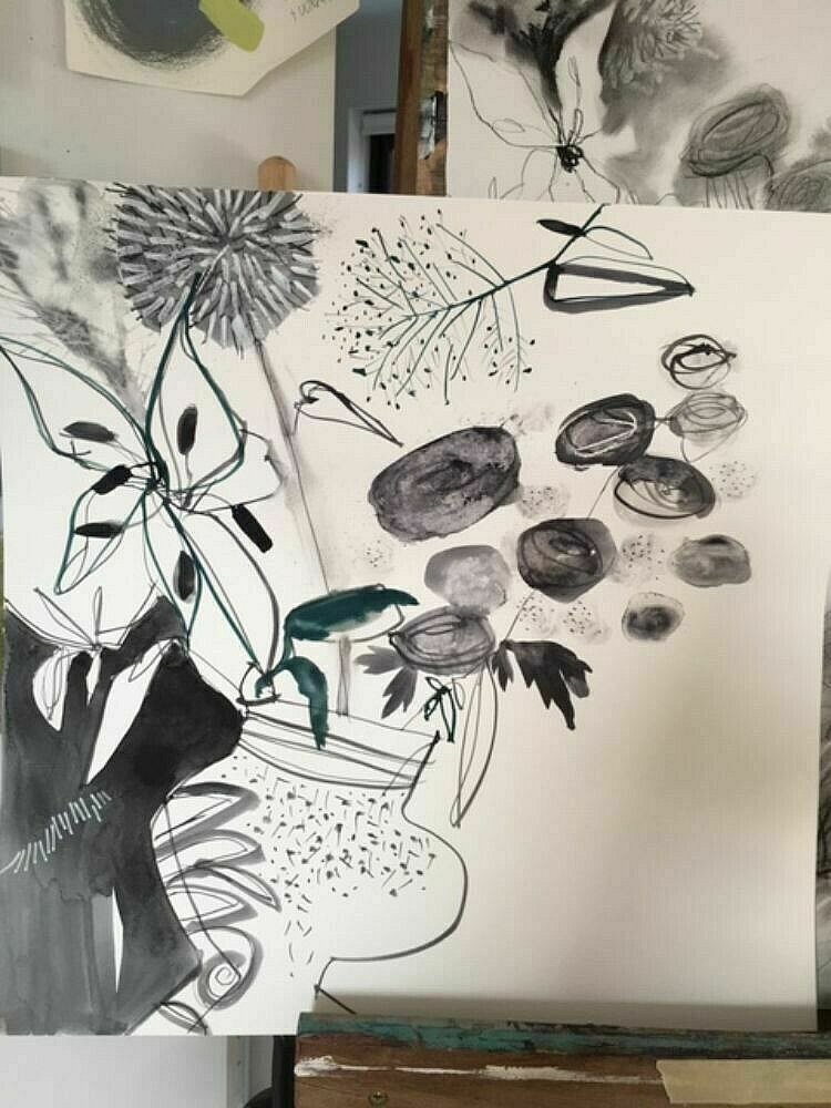 nicola durrant  - Experiments in Watercolour - Oct 2020