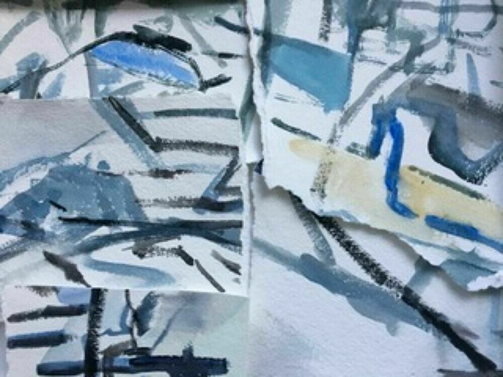 patti lean  - Experiments in Watercolour - Oct 2020