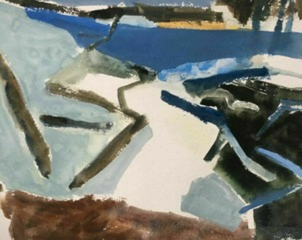 patti lean  - Experiments in Watercolour - Oct 2020