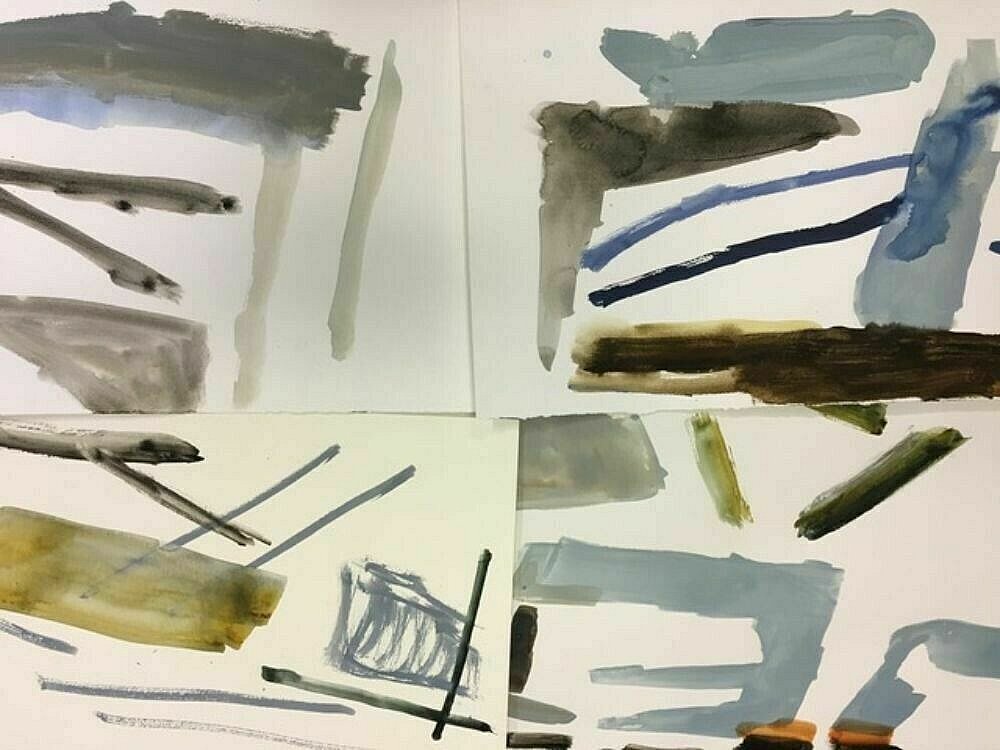 patti lean - Experiments in Watercolour - Oct 2020