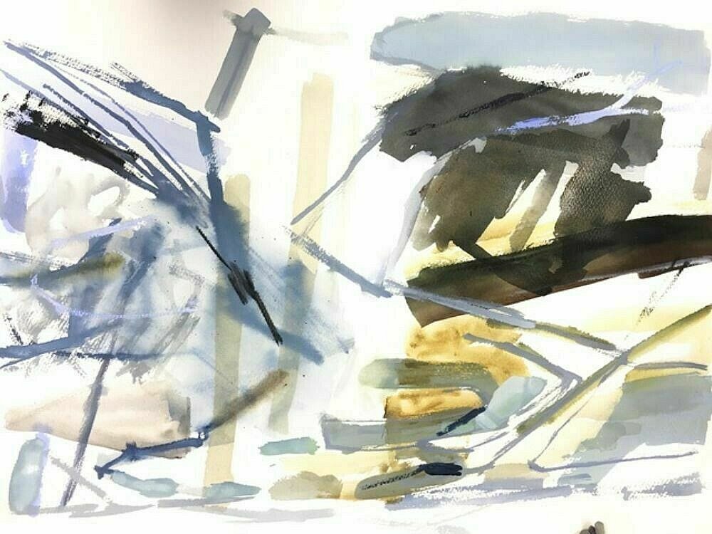 patti lean - Experiments in Watercolour - Oct 2020