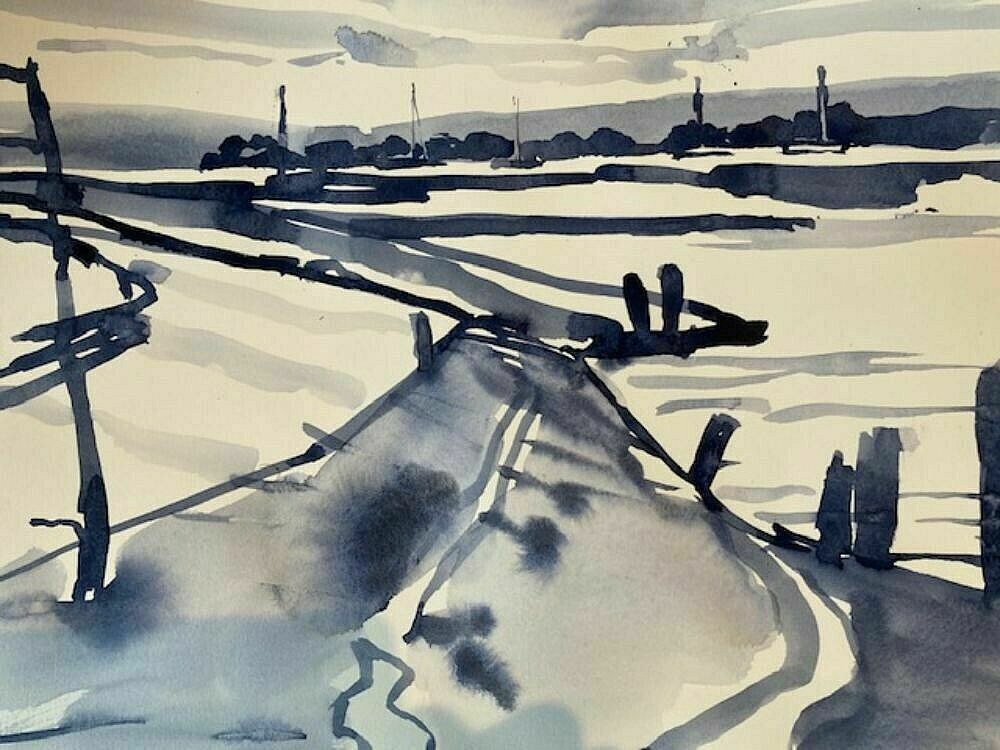 paula norris  - Experiments in Watercolour - Oct 2020