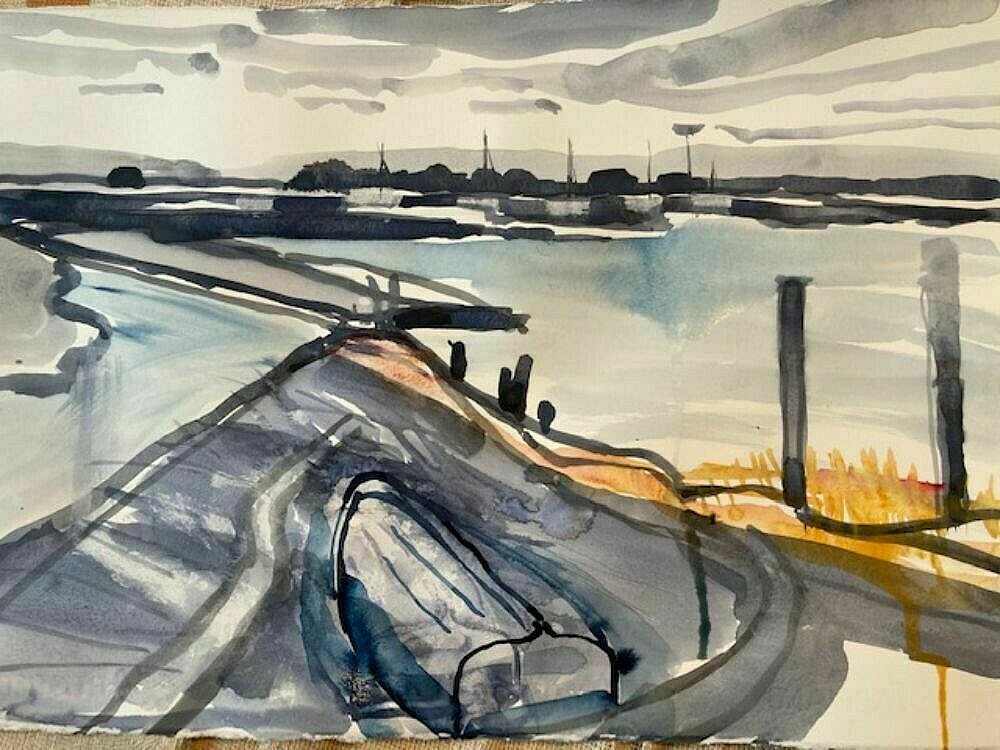 paula norris  - Experiments in Watercolour - Oct 2020