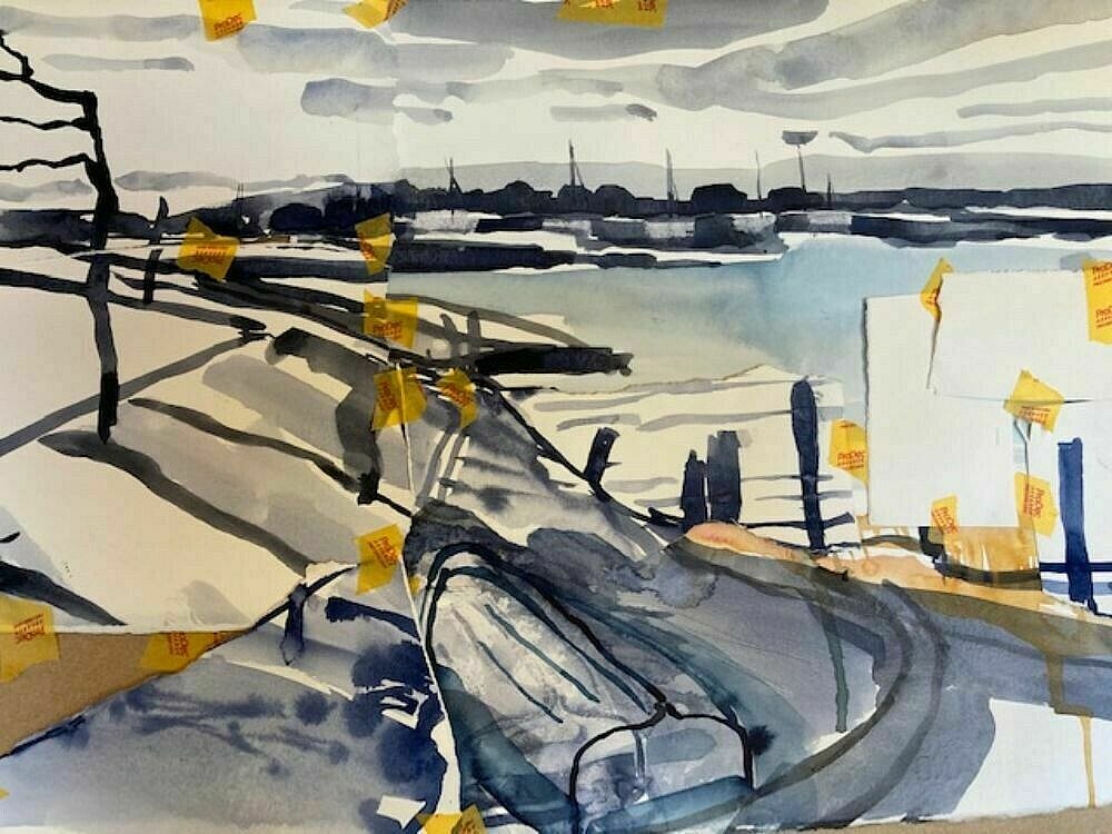 paula norris2 - Experiments in Watercolour - Oct 2020