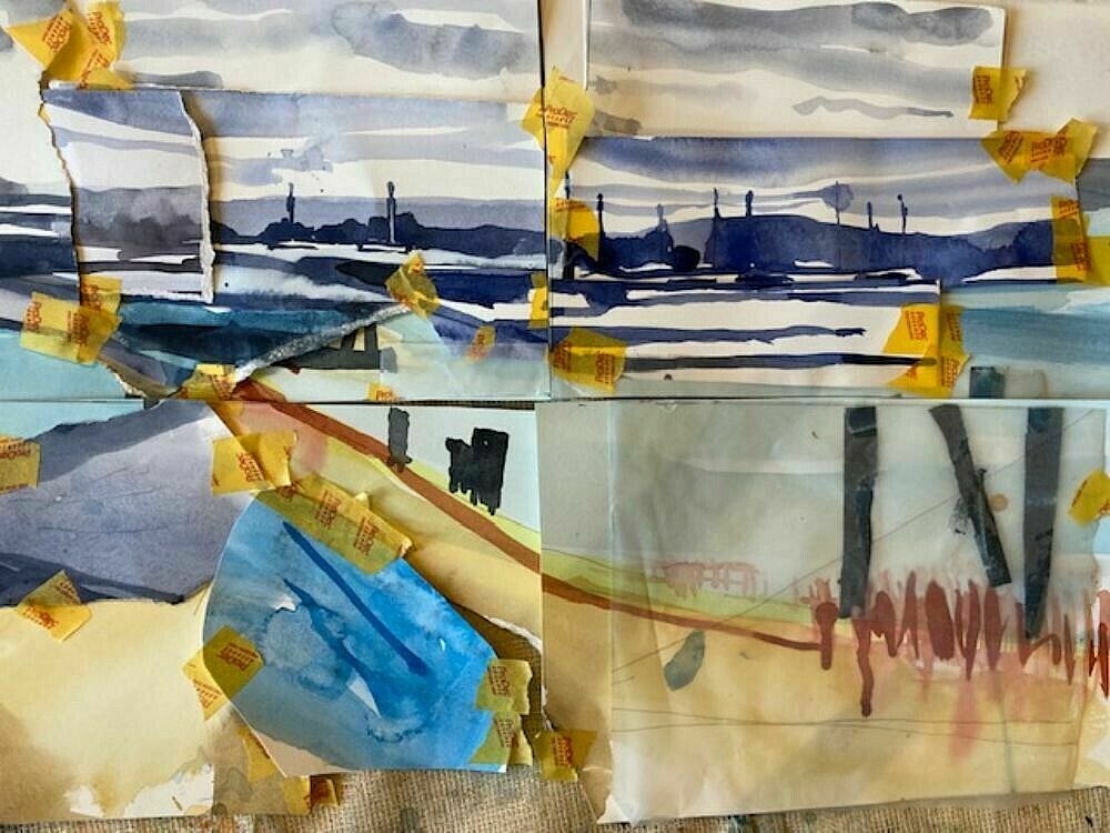 paula norris - Experiments in Watercolour - Oct 2020