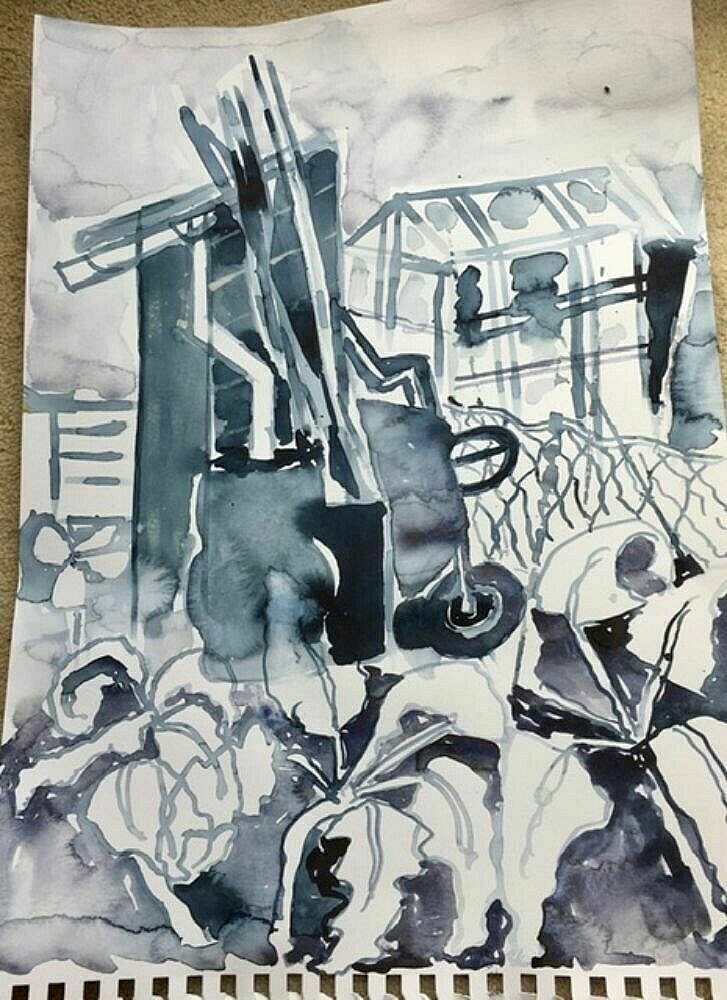 penny richards - Experiments in Watercolour - Oct 2020