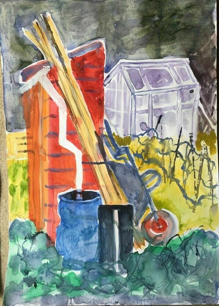 penny richards - Experiments in Watercolour - Oct 2020
